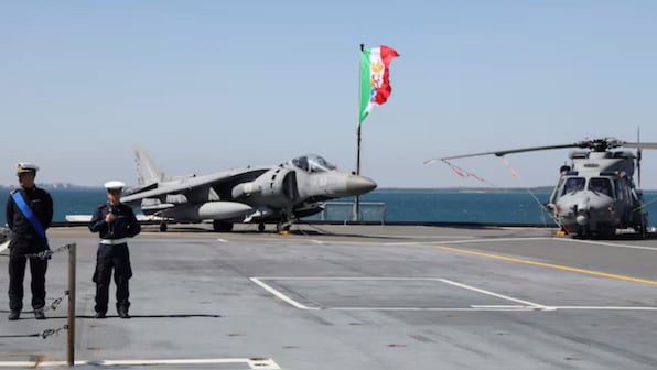 Amid rising China tension, Italian carrier joins war games with Australia, to visit Philippines