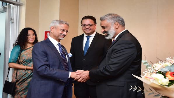 EAM Jaishankar arrives in Mauritius, to hold talks with PM Pravind Jugnauth, other top leaders