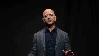 Amazon founder Jeff Bezos has praised Donald Trump Image Courtesy Reuters