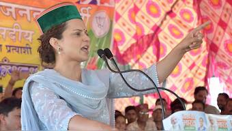 BJP MP from Himachal Pradesh's Mandi, Kangana Ranaut. Source: X/@KanganaTeam