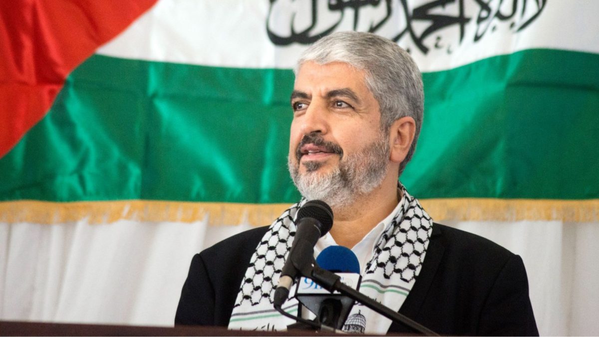 Khaled Meshaal. Source: AFP. Khaled Meshaal. Source: AFP.