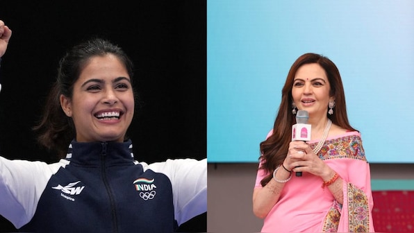  IOC member Nita Ambani congratulates Manu Bhaker, Sarabjot for winning bronze