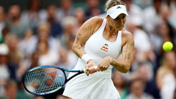 Wimbledon 2024: Defending champion Marketa Vondrousova crashes out in first round; Djokovic, Swiatek cruise
