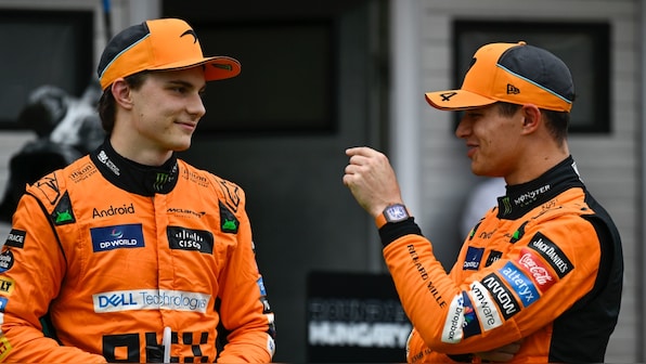  Lando Norris on pole as McLaren lock out 'sweet' front row