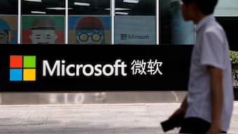 The switch to iPhones is intended to ensure that all staff can use essential Microsoft apps like the Microsoft Authenticator password manager and the Identity Pass app, both of which are not available on Android in China. Image Credit: Reuters