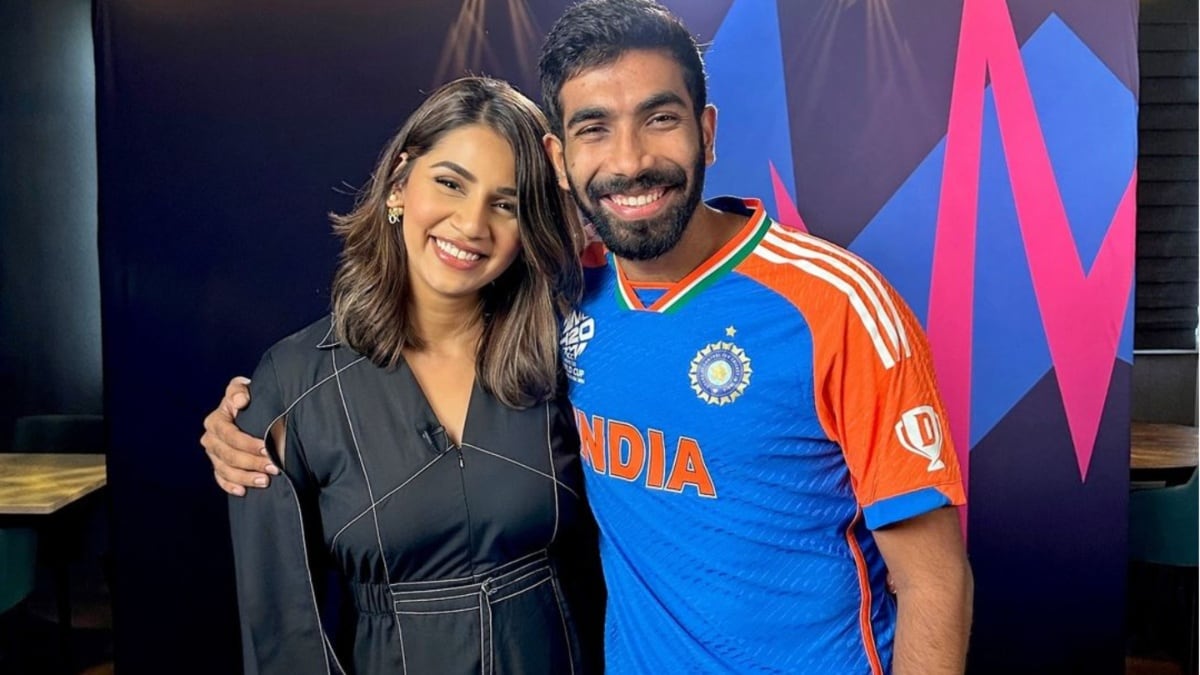 From a former Miss India finalist to a star sports journalist & presenter: Meet Jasprit Bumrah's wife Sanjana Ganesan