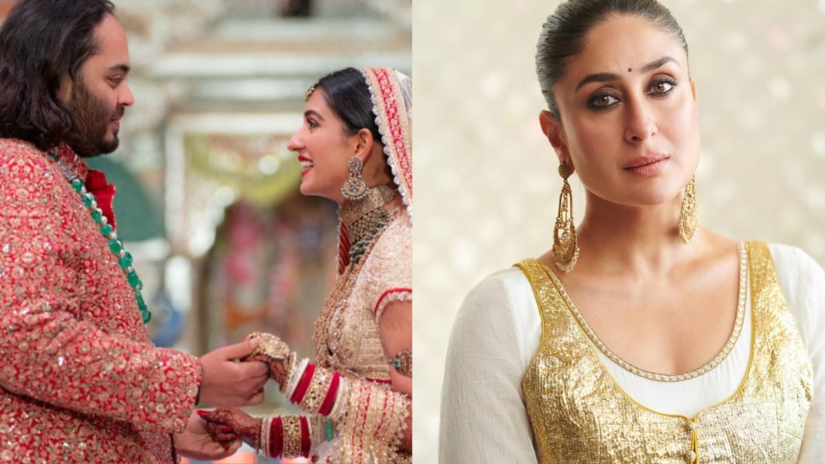 Kareena Kapoor sends her love to the newlyweds and says: ‘Missed celebrating with you’ – Firstpost