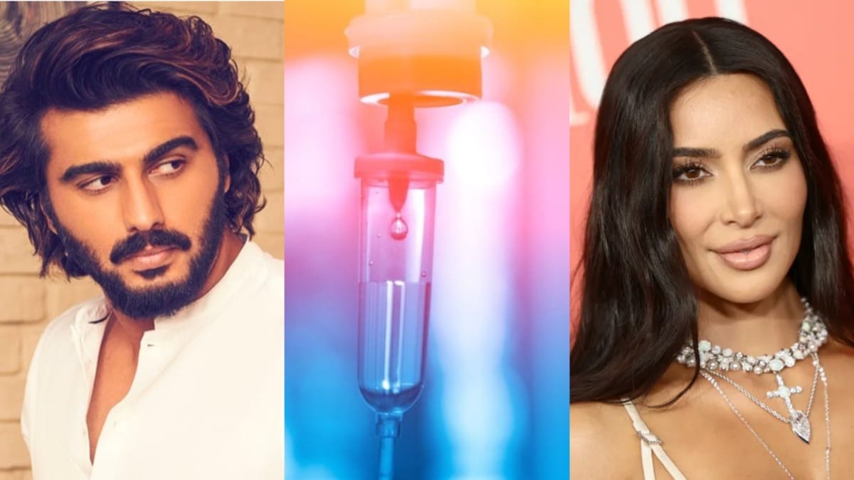 From Kim Kardashian to Arjun Kapoor, how IV drips is the latest skincare trend?