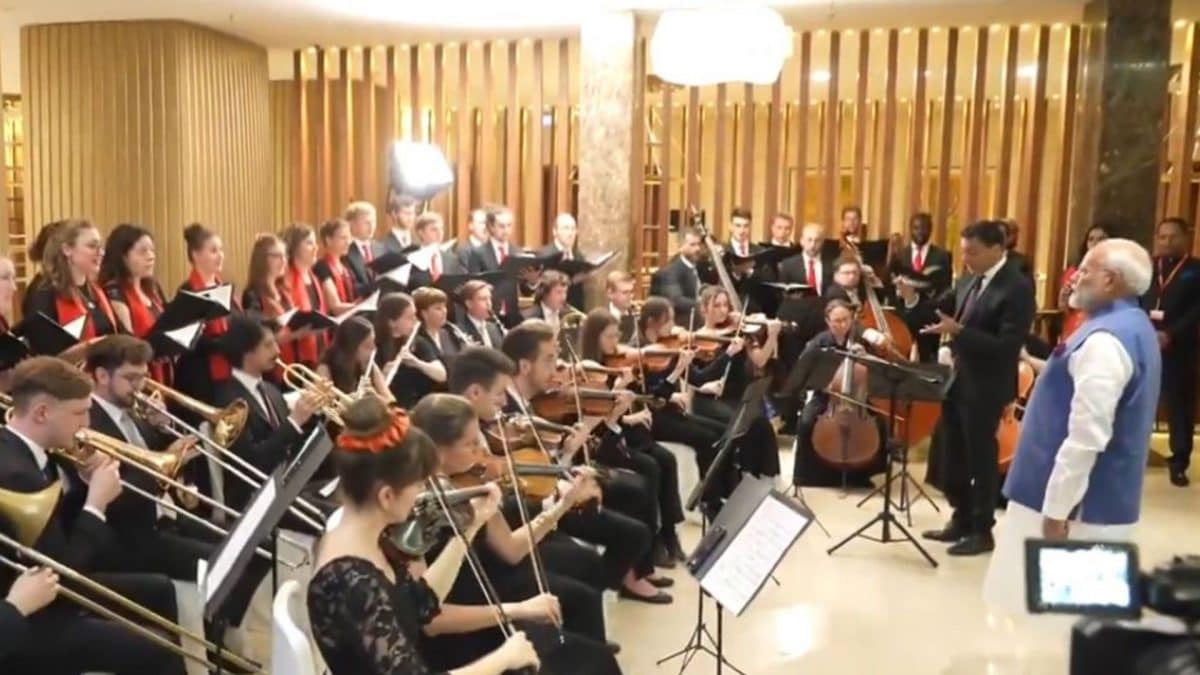 When Vande Mataram was sung with violin… see how PM Modi was welcomed in Austria