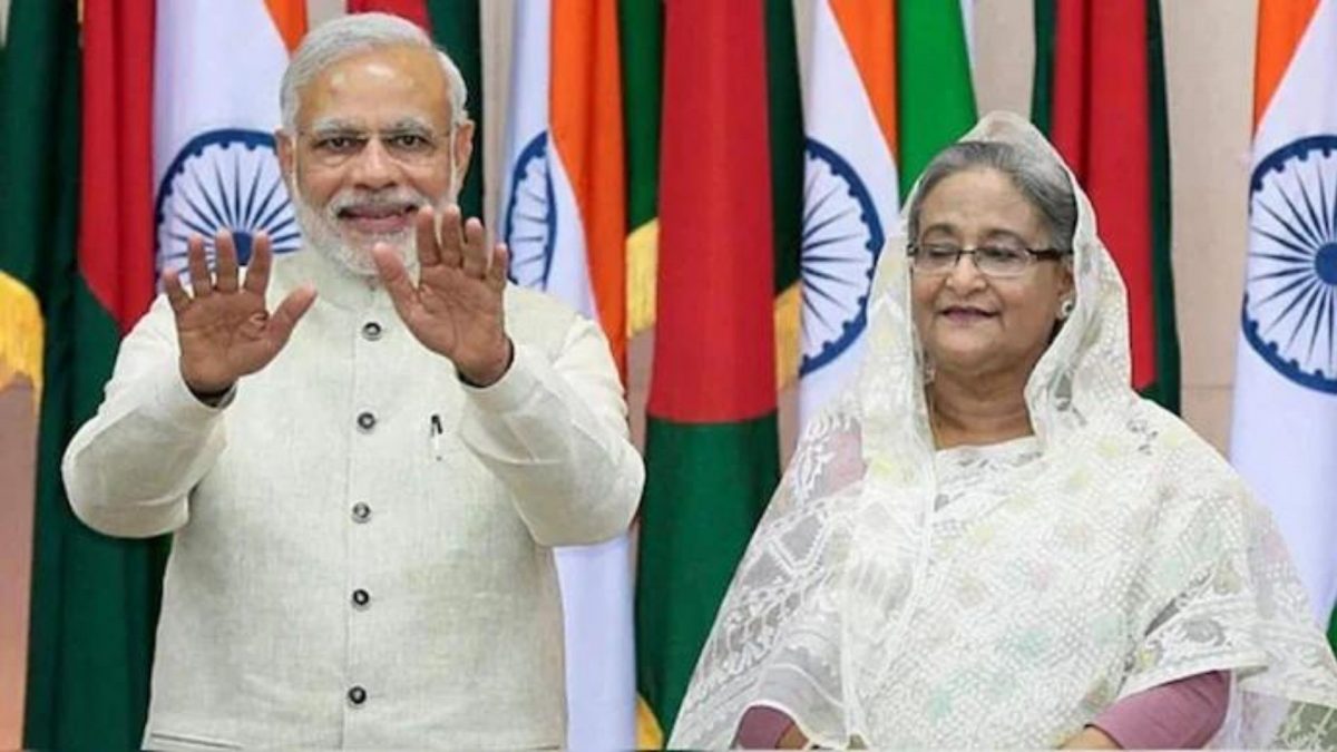 File photo of Prime Minister Narendra Modi and his Bangladeshi counterpart Sheikh Hasina. Source: Reuters. File photo of Prime Minister Narendra Modi and his Bangladeshi counterpart Sheikh Hasina. Source: Reuters.