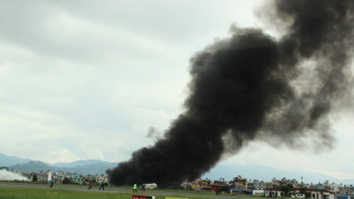 Nineteen people, including crew members, were onboard Saurya Airlines aircraft that crashed during takeoff at the Tribhuvan International Airport in Nepal's Kathmandu on July 24. Source: X/@NepalPoliceHQ Nineteen people, including crew members, were onboard Saurya Airlines aircraft that crashed during takeoff at the Tribhuvan International Airport in Nepal's Kathmandu on July 24. Source: X/@NepalPoliceHQ