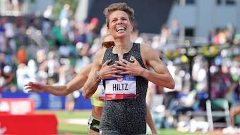 Nikki Hiltz, a trans athlete, wins the women's 1,500m during the US Olympic Team Trials. Reuters/USA TODAY Sports