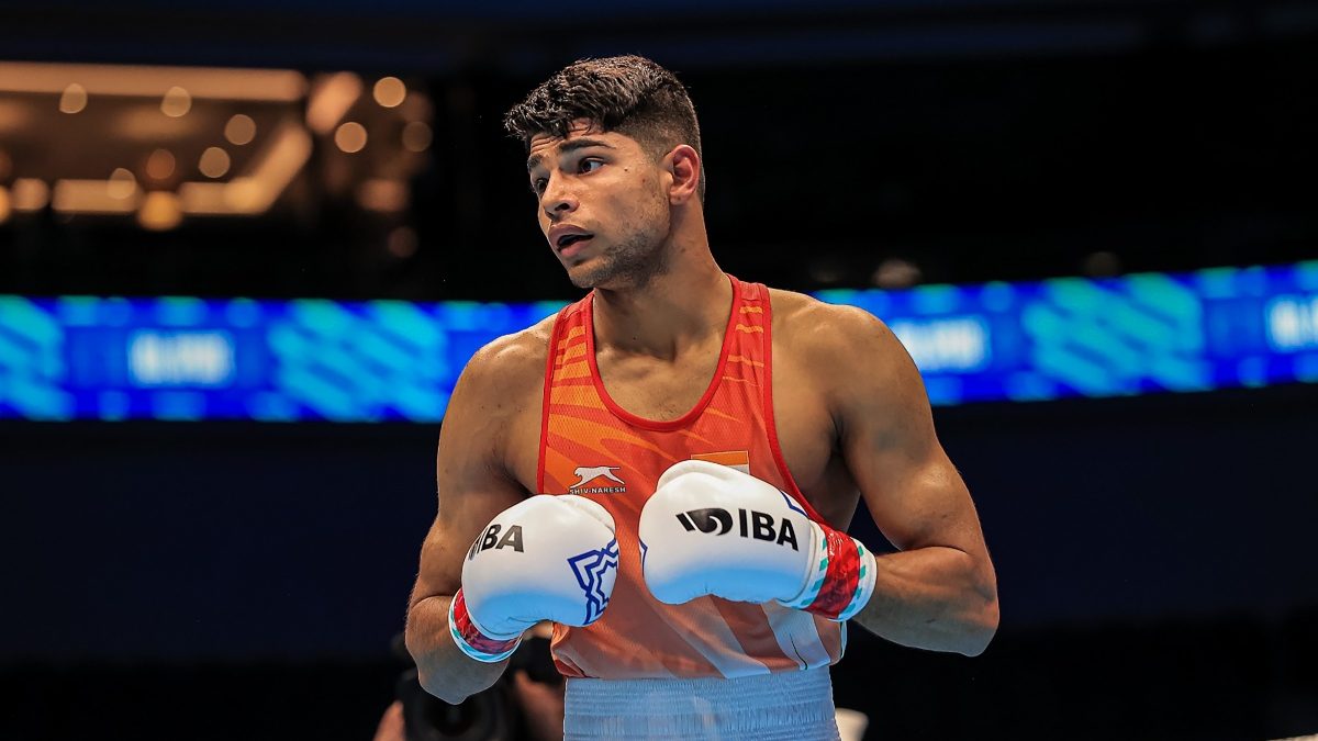 Boxer Nishant Dev is confident of winning an Olympic medal in Paris. PTI image Boxer Nishant Dev is confident of winning an Olympic medal in Paris. PTI image