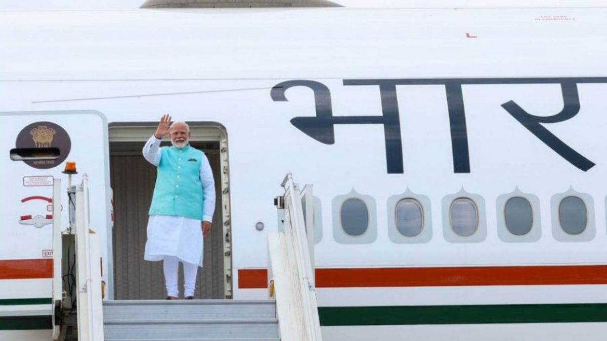 Prime Minister Narendra Modi emplanes for two-nation visit to Russia and Austria. Source: X/@PMOIndia Prime Minister Narendra Modi emplanes for two-nation visit to Russia and Austria. Source: X/@PMOIndia