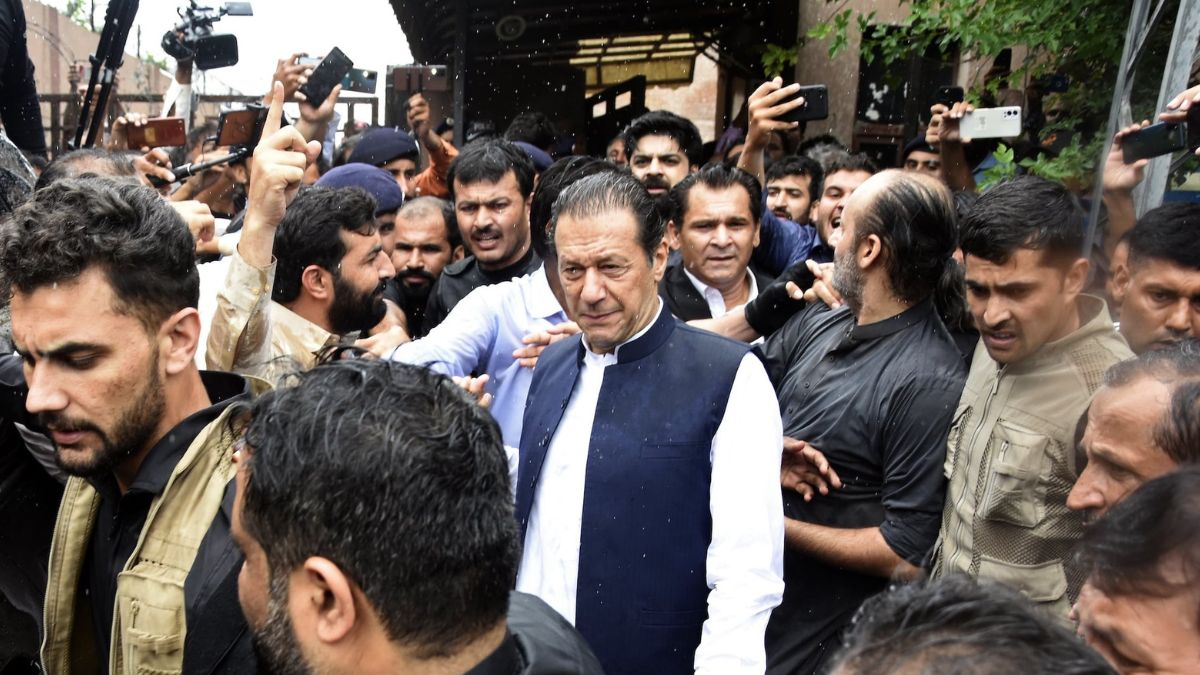 Khan also said that former Chief Justice Gulzar Ahmed had said that Isa cannot hear cases of PTI Image Courtesy AP Khan also said that former Chief Justice Gulzar Ahmed had said that Isa cannot hear cases of PTI Image Courtesy AP