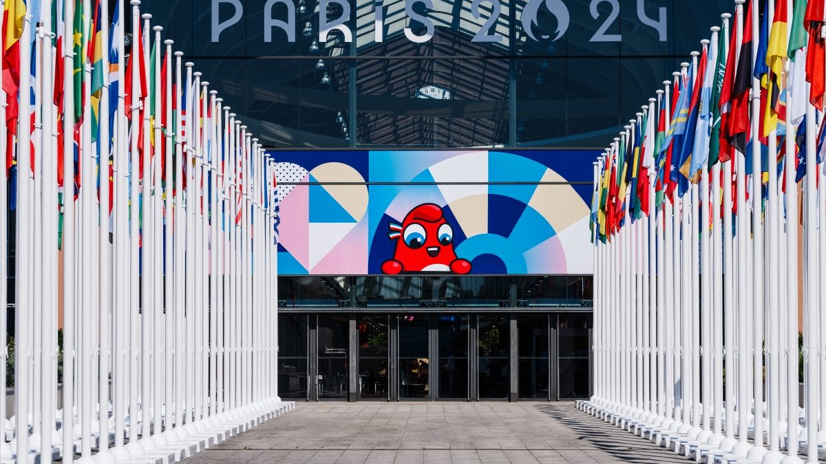 Exterior view of Paris Olympics 2024 and Paralympic Village Restaurant located in the Cite du Cinema in the Olympic Village in Saint-Denis. AFP Exterior view of Paris Olympics 2024 and Paralympic Village Restaurant located in the Cite du Cinema in the Olympic Village in Saint-Denis. AFP