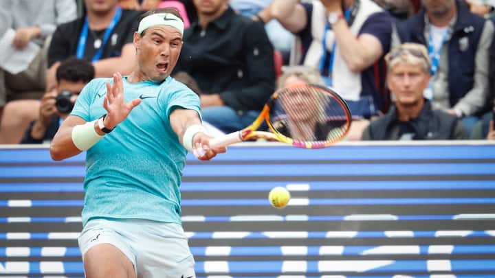 Rafael Nadal reaches first semi-final in two years after four-hour battle at Nordea Open
