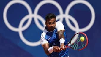 Sumit Nagal had suffered a first-round exit at the 2024 Paris Olympics in July. Reuters 