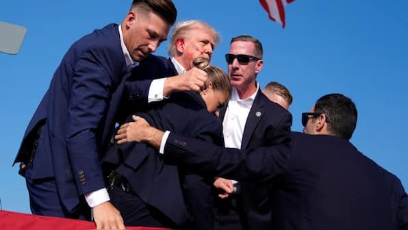 Bloodied but unbeaten: Trump gets a shot at immortality