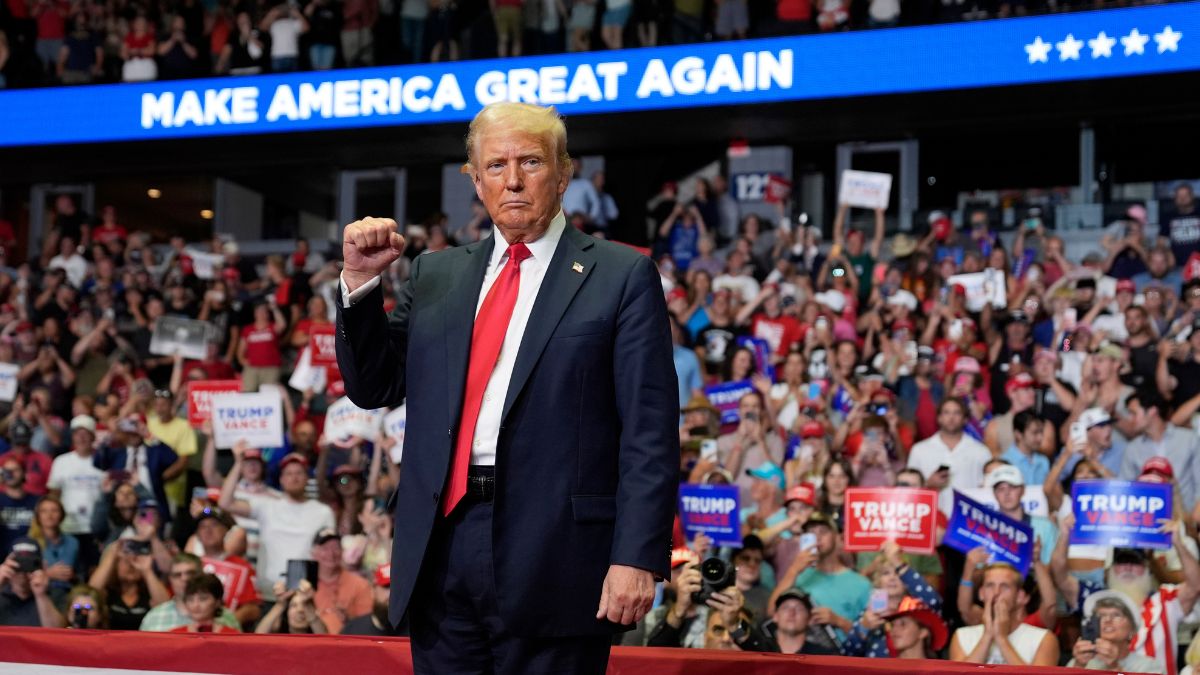 Republican presidential candidate, former US President Donald Trump. AP Republican presidential candidate, former US President Donald Trump. AP