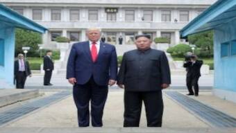 President-elect Donald Trump with North Korean leader Kim Jong Un.  