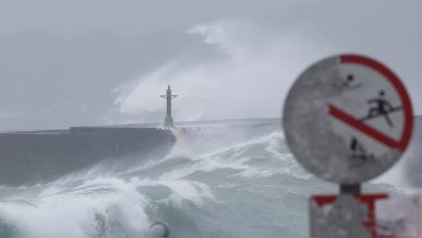 Typhoon Gaemi: Tanzania-flagged ship sinks off Taiwan's coast, 9 crew forced to jump off-board