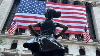 In the US stock market, some Wall Street indices clocked in new record highs on July 9. AP
