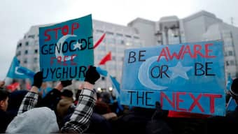 The Chinese government has allegedly employed a range of tactics, from mass internment in so-called re-education camps to intrusive surveillance, forced labour, and even forced sterilisation to suppress Uyghurs in Xinjiang. AFP 