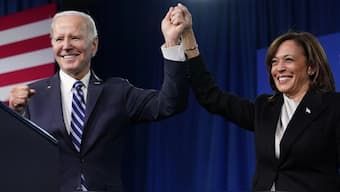 US President Joe Biden has endorsed Kamala Harris as his successor (Photo: AP)
