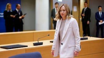 Italy PM Giorgia Meloni. Reuters file