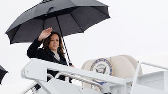Vice President Kamala Harris is leading in two recent polls against Donald Trump (Photo: AFP)