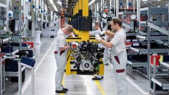 Germany's economy grew by just 0.3% in the latest quarter (Photo: AP)