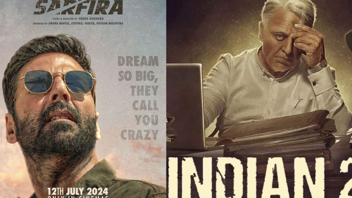 Box-Office: Akshay Kumar & Kamal Haasan disappoint as 'Sarfira' & 'Hindustani 2' open at a meagre Rs 2.50 crore and Rs 1.70 crore