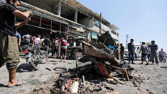Turkish President Tayyip Erdogan blamed the anti-Syrian attacks on the political opposition, accusing it, without citing evidence, of stoking racism in a country with more than 3 million Syrian war refugees.