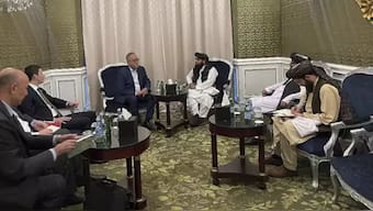 UN officials meeting with Taliban officials. File Photo