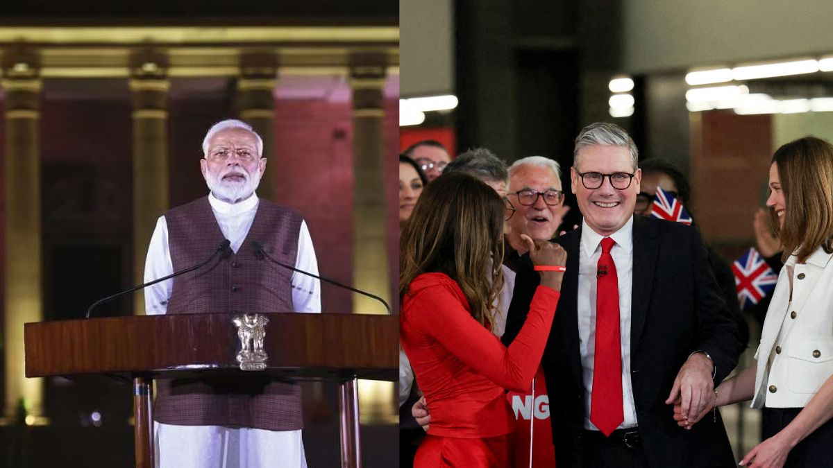 PM Modi speaks to UK's new Prime Minister Keir Starmer, invites him to India PM Modi speaks to UK's new Prime Minister Keir Starmer, invites him to India
