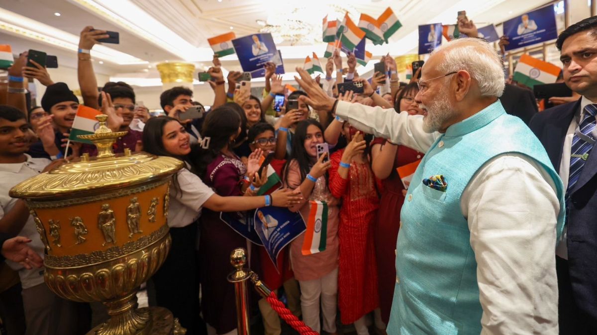 PM Modi in Moscow, Putin calls Modi his 'param mitra'