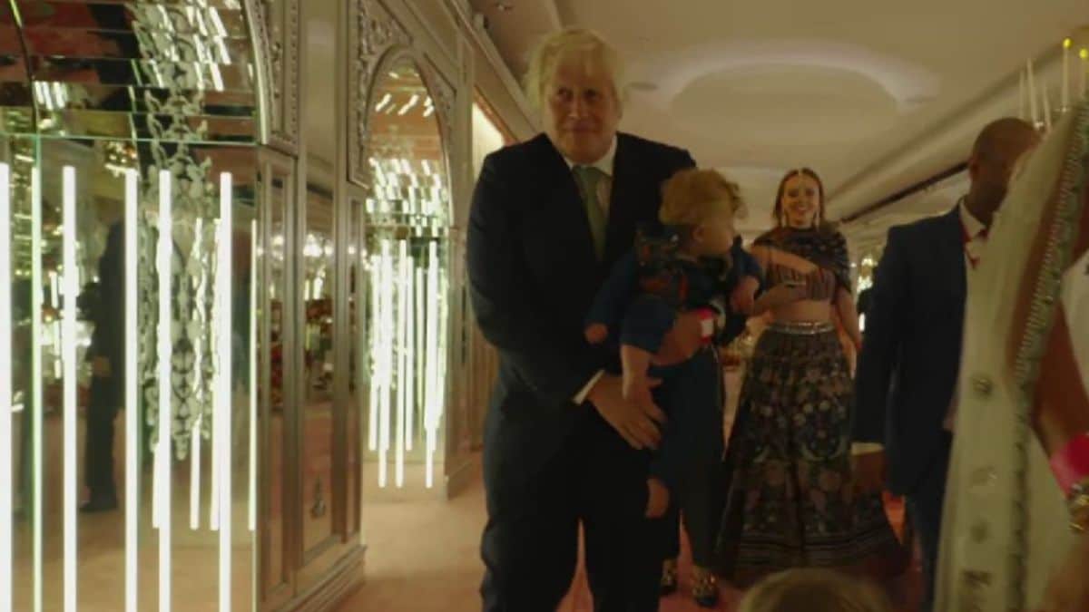 WATCH: Former UK PM Boris Johnson at Jio World Centre to attend Anant Ambani-Radhika Merchant's wedding