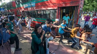 Violence erupted after weeks of daily protests by students demanding the government scrap a quota system for government jobs and introduce a merit-based scheme. AP