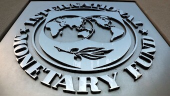 IMF logo. Reuters file