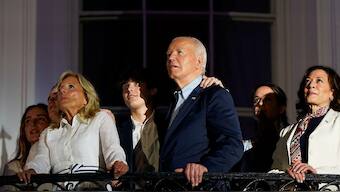 US President Joe Biden and first lady Jill Biden host an Independence Day celebration at the White House in Washington. Reuters file