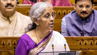 Finance Minister Nirmala Sitharaman’s budget speech focused on development in Bihar and Andhra Pradesh. PTI