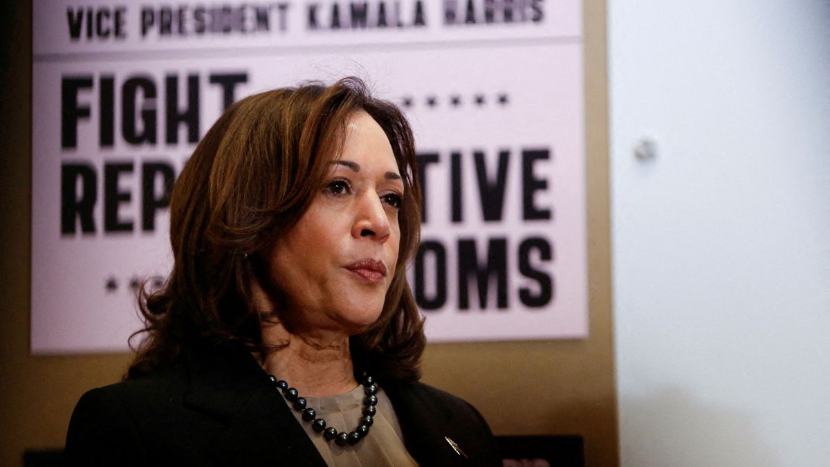Kamala Harris is likely to make abortion rights one of the main issues of her campaign. File Photo/Reuters Kamala Harris is likely to make abortion rights one of the main issues of her campaign. File Photo/Reuters