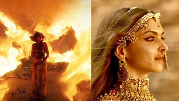  Deepika Padukone's fire scene gets lauded as an iconic visual in theatres; fans draw parallel with 'Padmaavat' jauhar scene