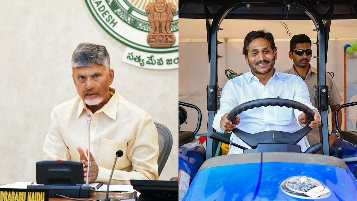 Andhra CM Chandrababu Naidu compares Jagan Reddy with Pablo Escobar, says Andhra turned into 'ganja capital' under his administration Andhra CM Chandrababu Naidu compares Jagan Reddy with Pablo Escobar, says Andhra turned into 'ganja capital' under his administration
