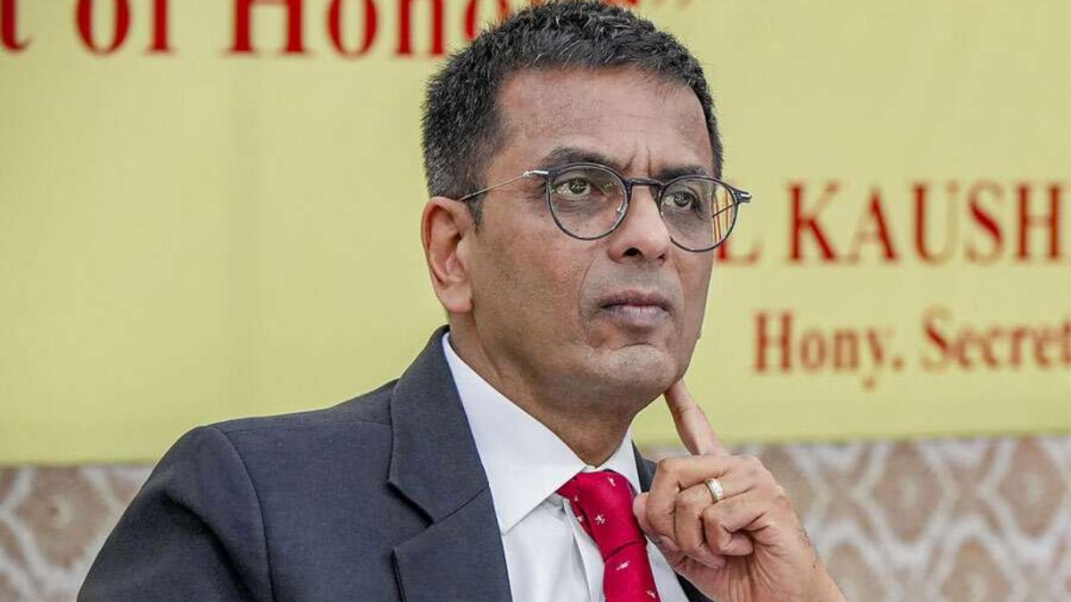 CJI Justice Chandrachud. File photo CJI Justice Chandrachud. File photo