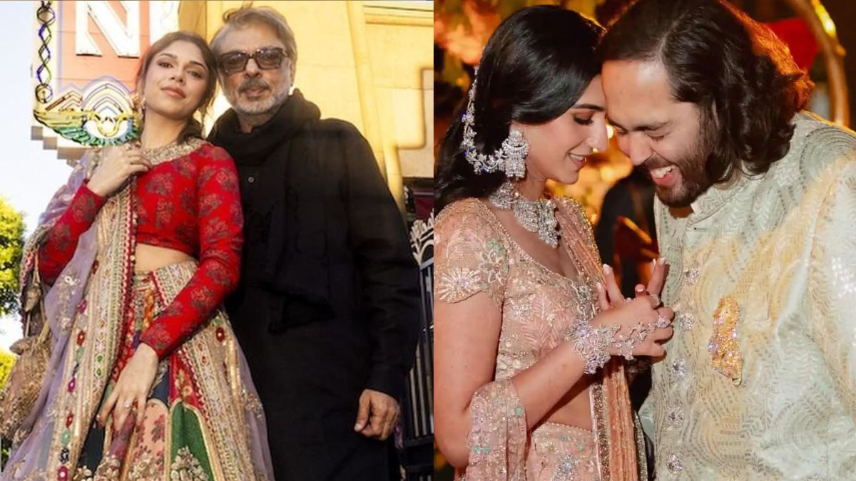WATCH: Sharmin Segal makes rare appearance at Anant Ambani-Radhika Merchant's wedding with Sanjay Bhansali after criticism for Netflix's 'Heeramandi'