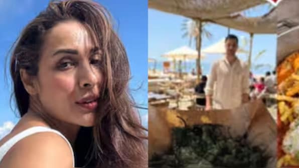 Malaika Arora spotted holidaying with mystery man post break-up with Arjun Kapoor, picture goes viral