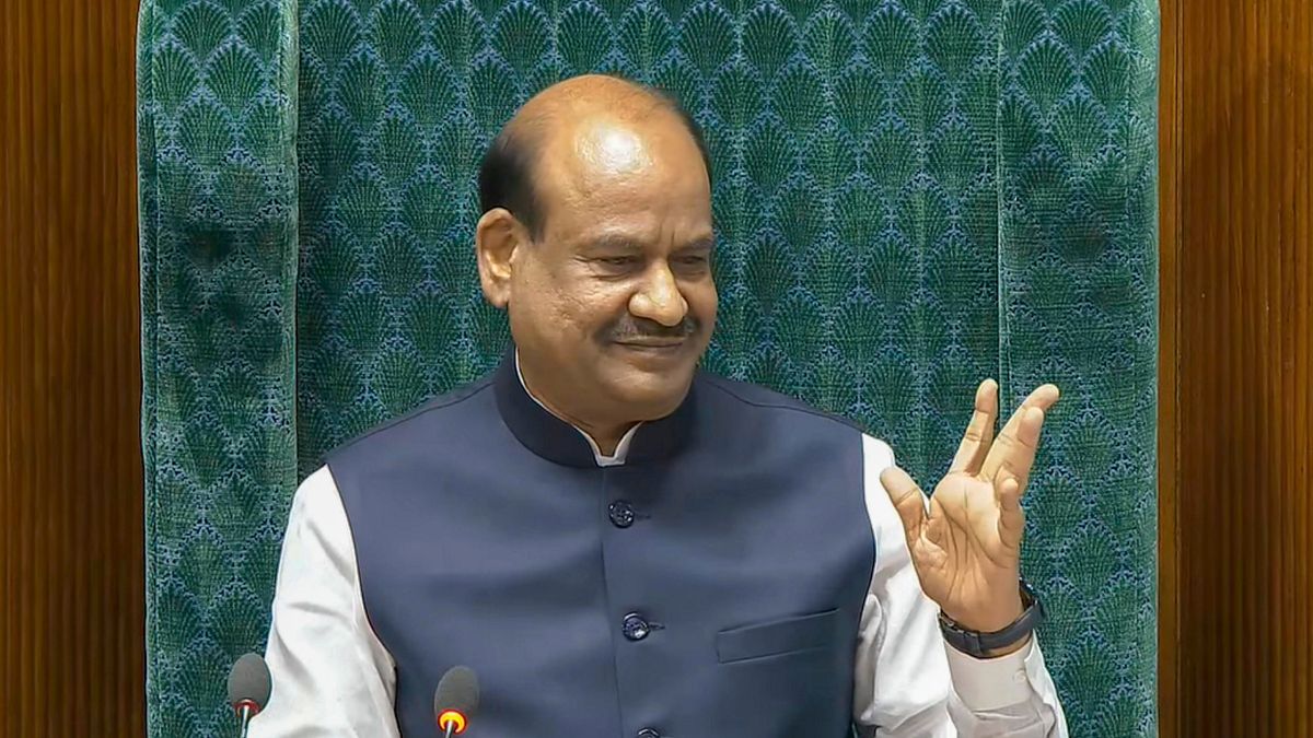 The Congress has hit out at the Lok Sabha Speaker over 'muting' of mics in the House. PTI The Congress has hit out at the Lok Sabha Speaker over 'muting' of mics in the House. PTI