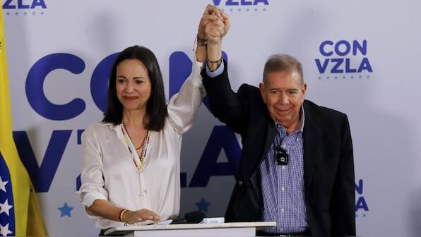 Amid protests, Venezuelan opposition counters election verdict, says they have proof Maduro didn't win